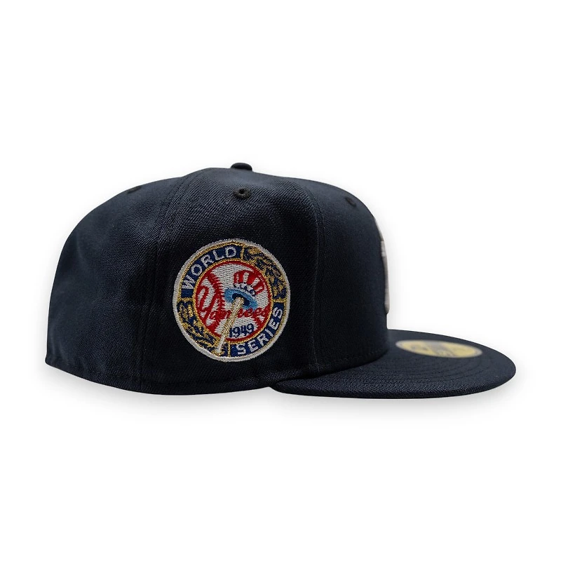 New York Yankees Navy Leon the Lab World Series Patch UV Era 59FIFTY Fitted Hat