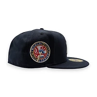 New York Yankees Navy Leon the Lab World Series Patch UV Era 59FIFTY Fitted Hat