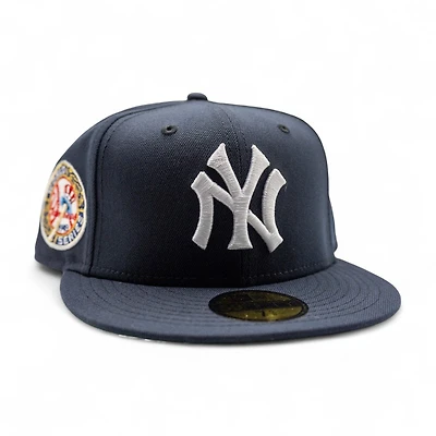 New York Yankees Navy Leon the Lab World Series Patch UV Era 59FIFTY Fitted Hat