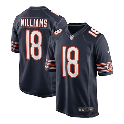 Chicago Bears Caleb Williams Navy Nike Game Jersey