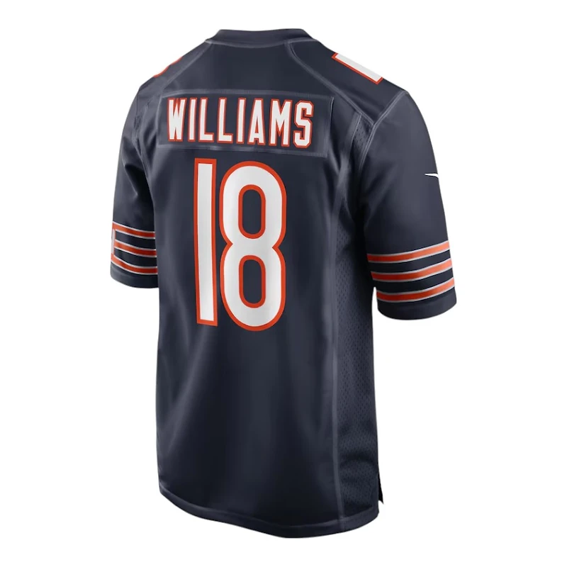 Chicago Bears Caleb Williams Navy Nike Game Jersey
