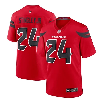 Houston Texans Derek Stingley Jr. Red Nike Alternate Game Jersey