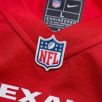 Houston Texans Nico Collins Red Nike Alternate Game Jersey