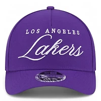 Los Angeles Lakers Purple 2025 NBA Draft New Era 9FORTY M-Crown Adjustable Hat