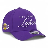 Los Angeles Lakers Purple 2025 NBA Draft New Era 9FORTY M-Crown Adjustable Hat