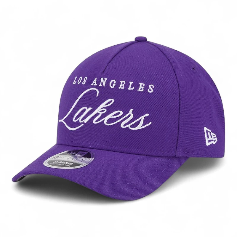 Los Angeles Lakers Purple 2025 NBA Draft New Era 9FORTY M-Crown Adjustable Hat