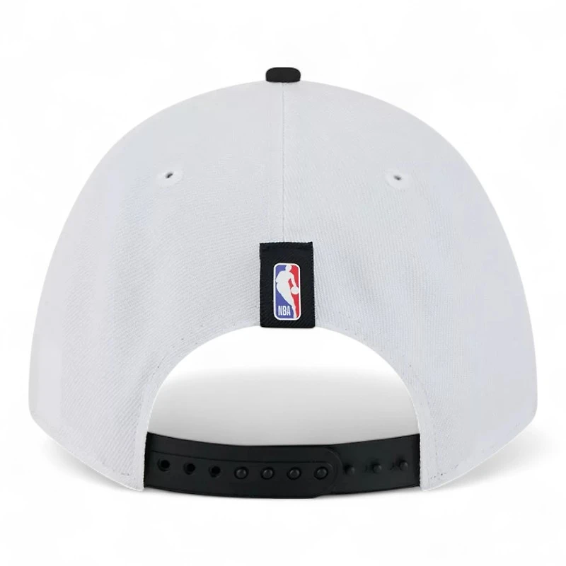 Chicago Bulls Chrome and Black 2025 NBA Draft New Era 9FORTY M-Crown Adjustable Hat