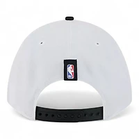 Chicago Bulls Chrome and Black 2025 NBA Draft New Era 9FORTY M-Crown Adjustable Hat