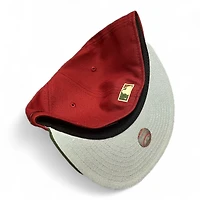 Seattle Mariners Brick Red and Green 30th Anniversary Patch Gray UV New Era 59FIFTY Fitted Hat