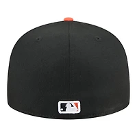 San Francisco 49ers Black Baseball Hall of Fame New Era 59FIFTY Fitted Hat