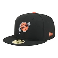 San Francisco 49ers Black Baseball Hall of Fame New Era 59FIFTY Fitted Hat