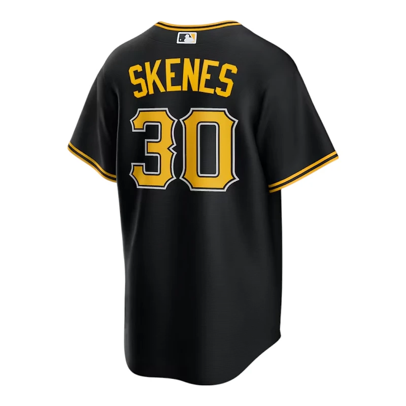 Pittsburgh Pirates Paul Skenes Black Alternate Nike Replica Jersey
