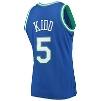 Jason Kidd Dallas Mavericks Mitchell & Ness 1994-95 Hardwood Classics Swingman Player Blue Jersey
