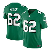 Philadelphia Eagles Jason Kelce Kelly Green Nike Vapor F.U.S.E Limited Jersey