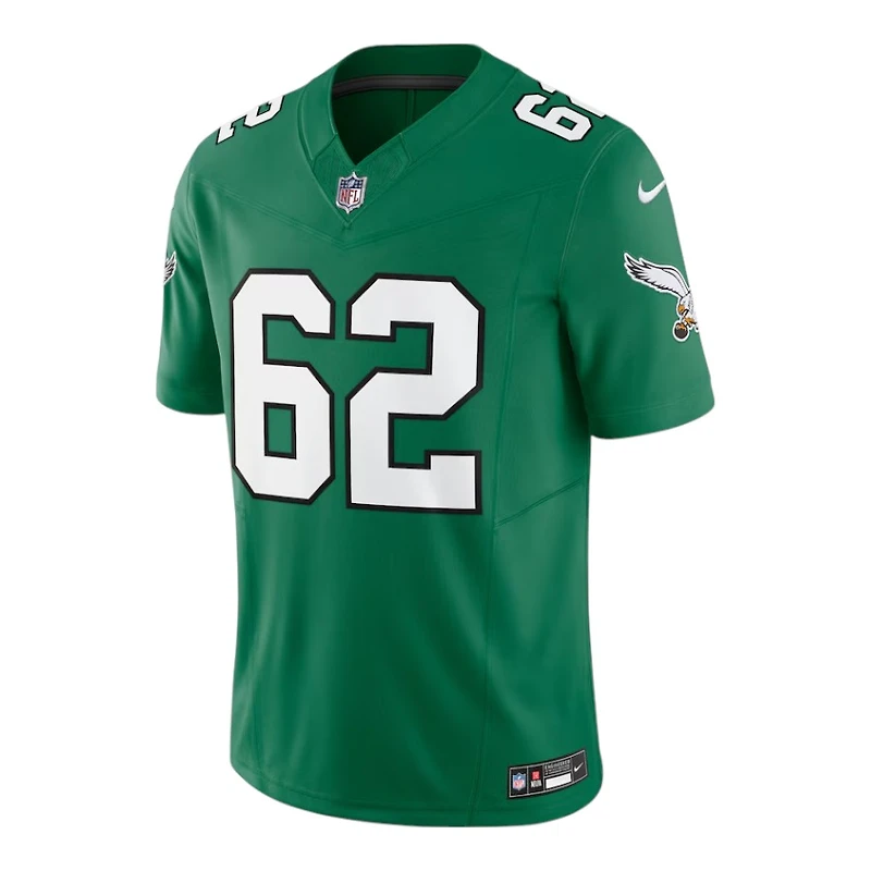 Philadelphia Eagles Jason Kelce Kelly Green Nike Vapor F.U.S.E Limited Jersey