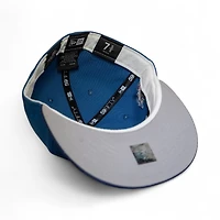 Clearwater Threshers Indigo Light Navy 2T Leon the Lab C Patch Grey UV New Era 59FIFTY Fitted Hat