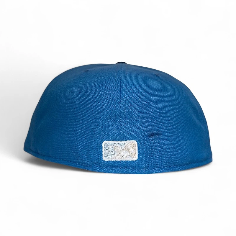 Clearwater Threshers Indigo Light Navy 2T Leon the Lab C Patch Grey UV New Era 59FIFTY Fitted Hat