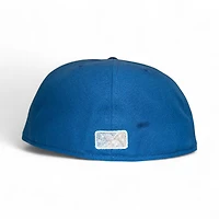 Clearwater Threshers Indigo Light Navy 2T Leon the Lab C Patch Grey UV New Era 59FIFTY Fitted Hat