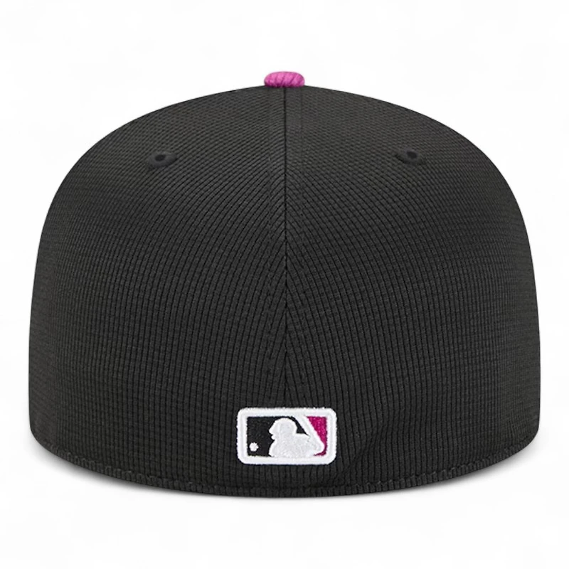 New York Mets Charcoal and Purple City Connect Batting Practice Era 59FIFTY Fitted Hat