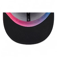 Miami Marlins Black and Pink City Connect New Era 9FIFTY Snapback