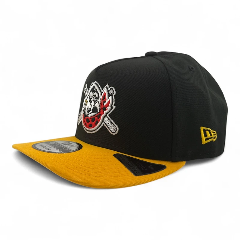 Pittsburgh Pirates 2Tone Upside Down Logo 2006 ASG Patch New Era 9FIFTY A-Frame Snapback Hat