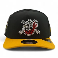 Pittsburgh Pirates 2Tone Upside Down Logo 2006 ASG Patch New Era 9FIFTY A-Frame Snapback Hat