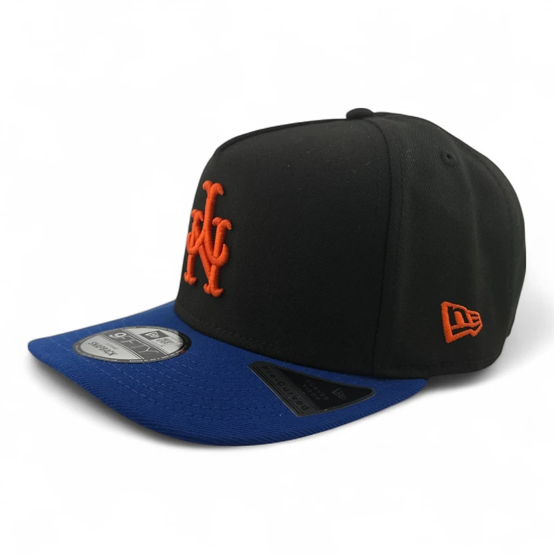 New York Mets 2Tone Upside Down Logo 40th Anniversary Patch New Era 9FIFTY A-Frame Snapback Hat
