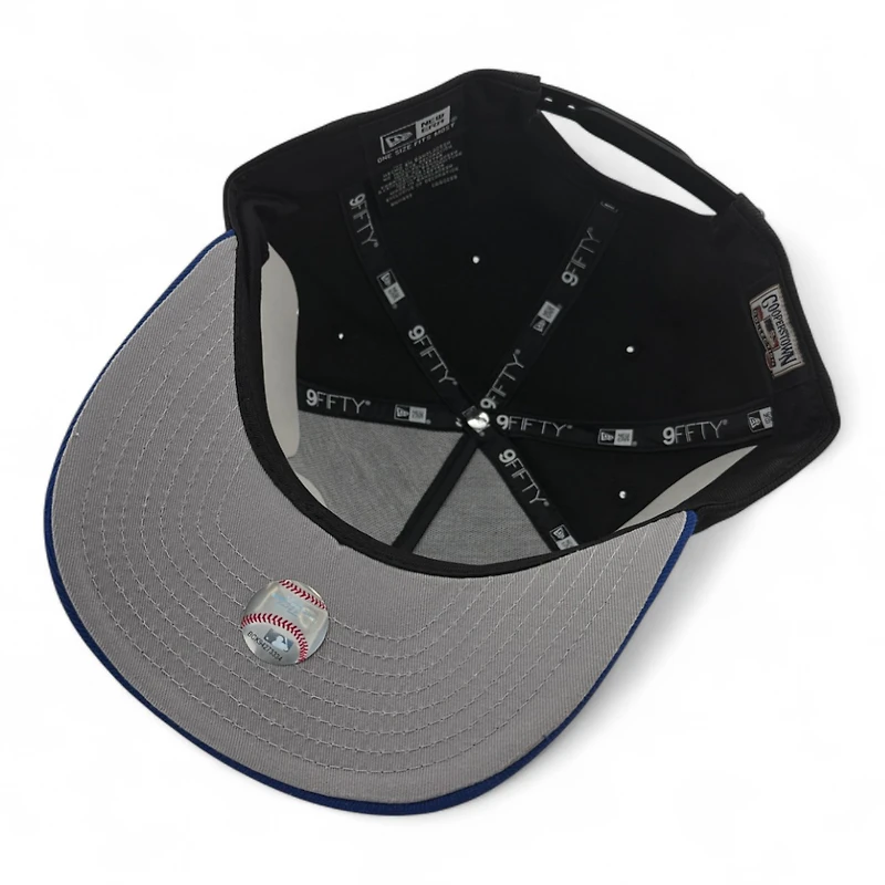 New York Mets 2Tone Upside Down Logo 40th Anniversary Patch New Era 9FIFTY A-Frame Snapback Hat