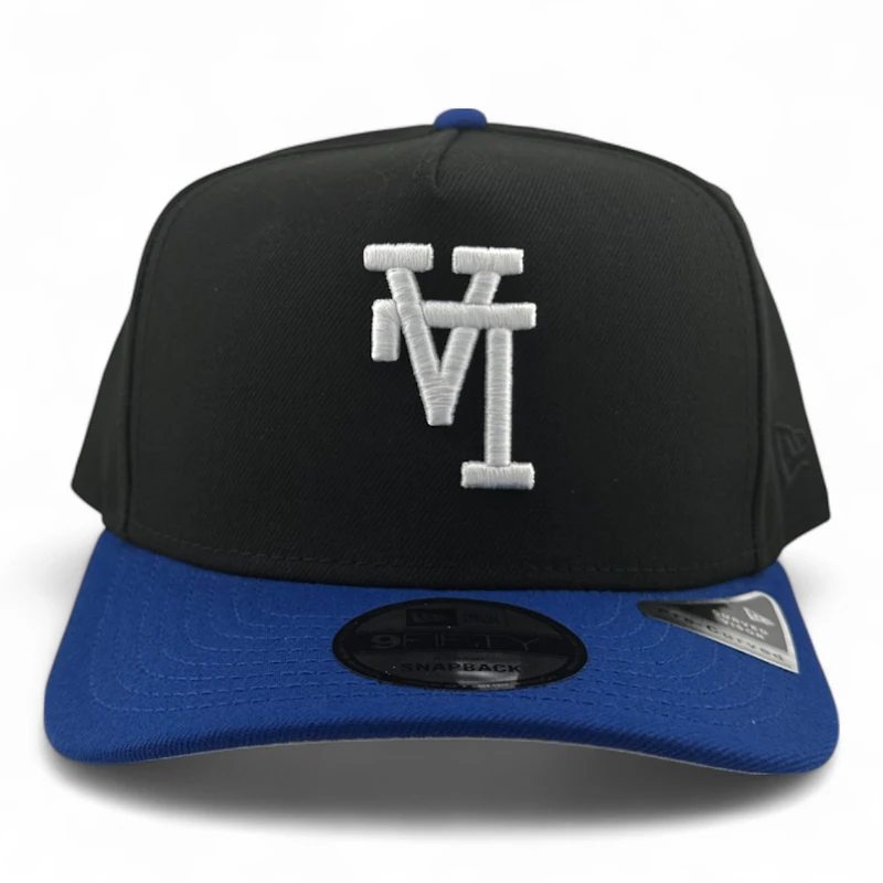 Los Angeles Dodgers 2Tone Upside Down Logo New Era 9FIFTY A-Frame Snapback Hat