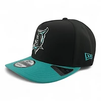 Florida Marlins 2Tone Upside Down Logo 1991 World Series Patch New Era 9FIFTY A-Frame Snapback Hat