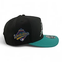 Florida Marlins 2Tone Upside Down Logo 1991 World Series Patch New Era 9FIFTY A-Frame Snapback Hat