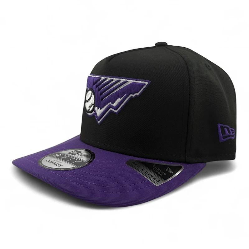Colorado Rockies 2Tone Upside Down Logo 10 Years Patch New Era 9FIFTY A-Frame Snapback Hat