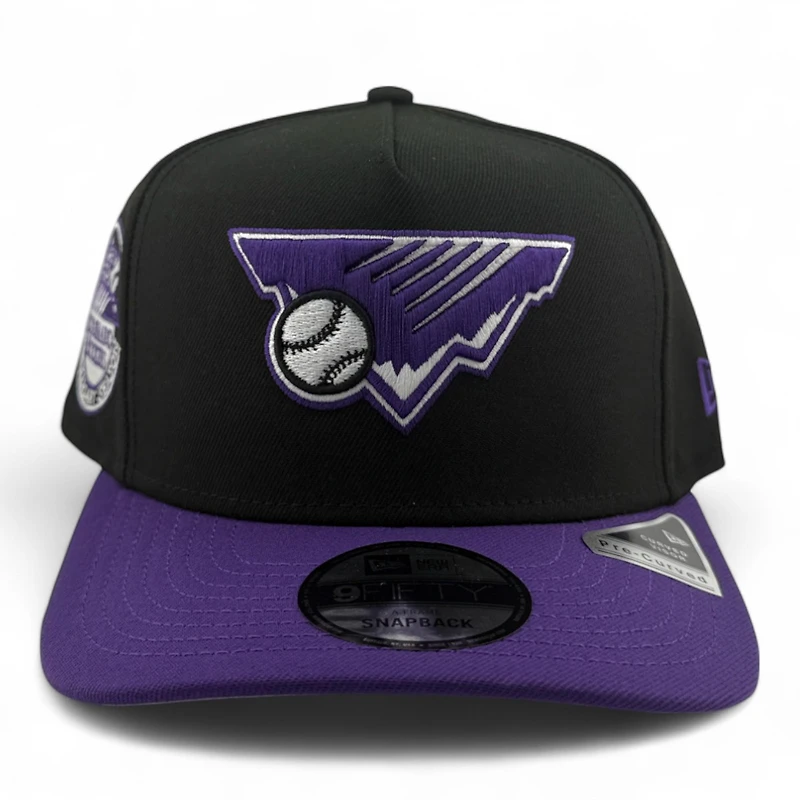 Colorado Rockies 2Tone Upside Down Logo 10 Years Patch New Era 9FIFTY A-Frame Snapback Hat