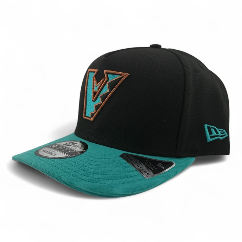 Arizona Diamondbacks 2Tone Upside Down Logo 1998 Inaugural Patch New Era 9FIFTY A-Frame Snapback Hat
