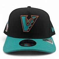 Arizona Diamondbacks 2Tone Upside Down Logo 1998 Inaugural Patch New Era 9FIFTY A-Frame Snapback Hat