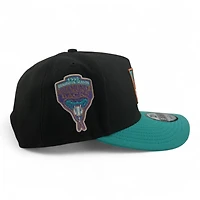 Arizona Diamondbacks 2Tone Upside Down Logo 1998 Inaugural Patch New Era 9FIFTY A-Frame Snapback Hat