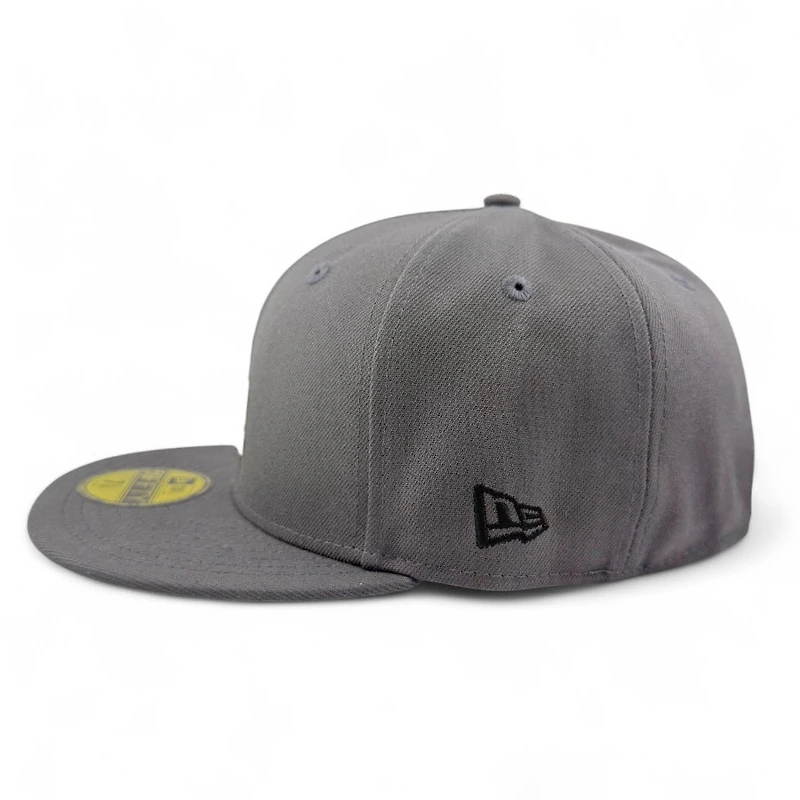 Los Angeles Dodgers Graphite 2024 World Series Champions Patch Grey UV New Era 59FIFTY Fitted Hat
