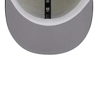 Dallas Cowboys Cream and Navy Star Logo Grey UV New Era 59FIFTY Fitted Hat