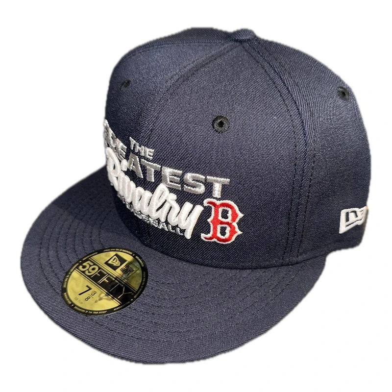 New York Yankees x Boston Red Sox Navy Greatest Rivalry Kelly Green UV Era 59FIFTY Fitted Hat
