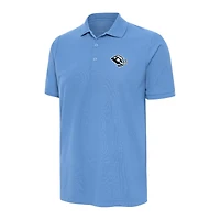 Utah Mammoth Mountain Blue Antigua Primary Logo Polo Shirt