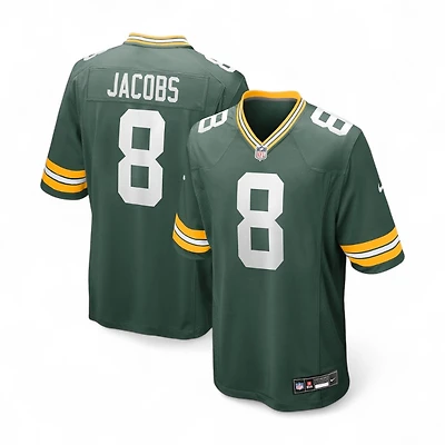 Green Bay Packers Josh Jacobs Nike Game Jersey