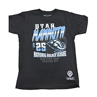 Youth Utah Mammoth Mitchell & Ness Black Graffiti NHL T-Shirt
