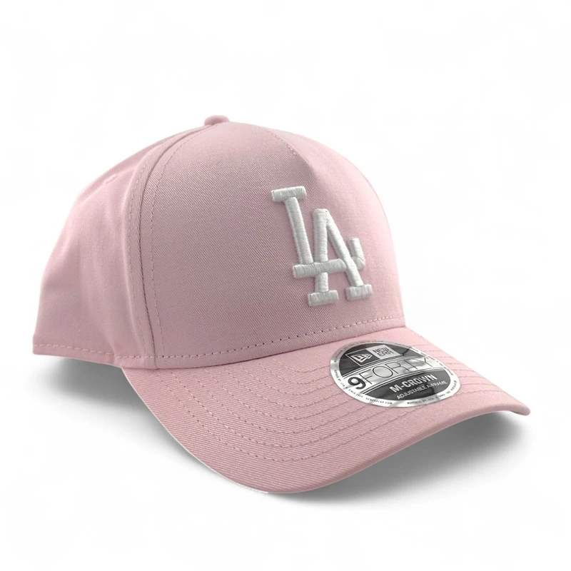 Los Angeles Dodgers Light Pink New Era 9FORTY M-Crown A-Frame Adjustable Hat