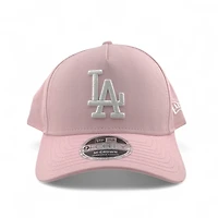 Los Angeles Dodgers Light Pink New Era 9FORTY M-Crown A-Frame Adjustable Hat