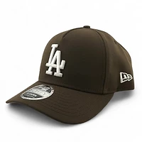 Los Angeles Dodgers Walnut Brown New Era 9FORTY M-Crown A-Frame Adjustable Hat
