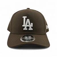 Los Angeles Dodgers Walnut Brown New Era 9FORTY M-Crown A-Frame Adjustable Hat