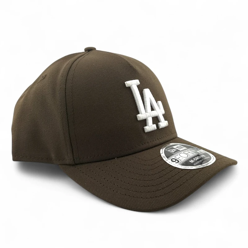 Los Angeles Dodgers Walnut Brown New Era 9FORTY M-Crown A-Frame Adjustable Hat