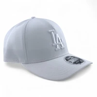 Los Angeles Dodgers All White New Era 9FORTY M-Crown A-Frame Adjustable Hat