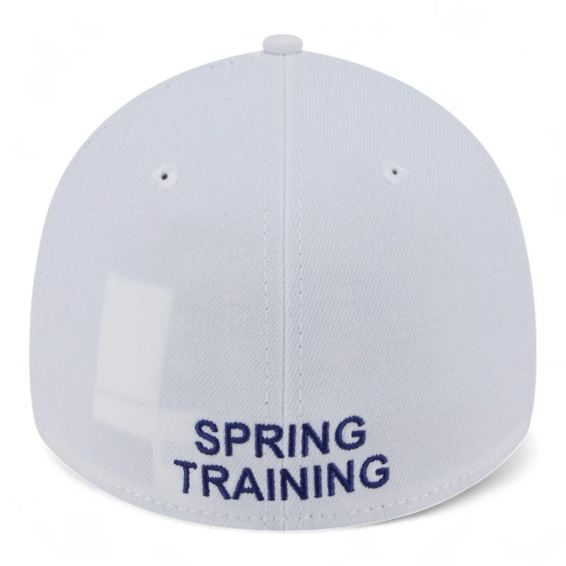 Texas Rangers White and Royal Blue Spring Training New Era 39THIRTY Flex Hat