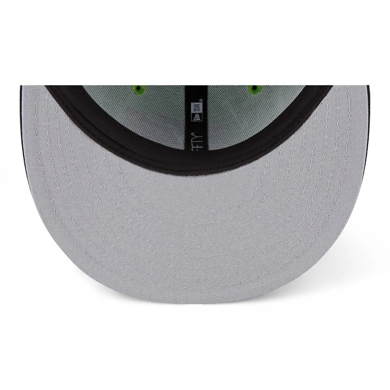 Tampa Bay Rays Black and Purple Inaugural Patch 59FIFTY Fitted Hat